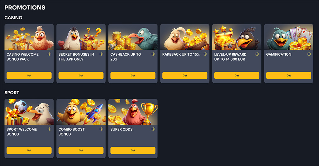 No deposit bonus regels bij KokoBet